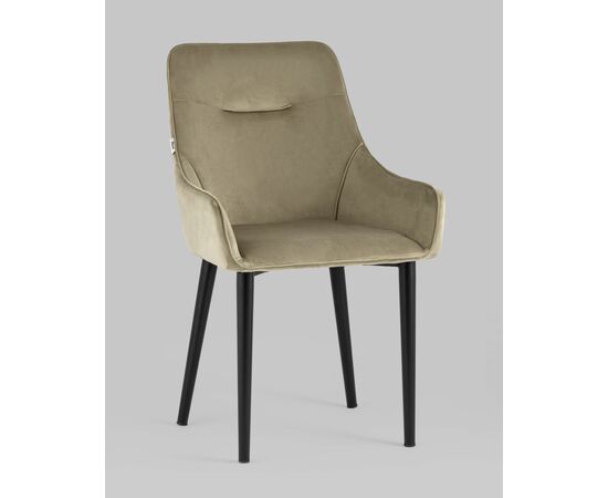 Стул Джоан велюр капучино, изображение 2 | Интернет магазин мебели и декора LifeDekor