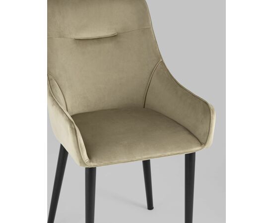 Стул Джоан велюр капучино, изображение 8 | Интернет магазин мебели и декора LifeDekor