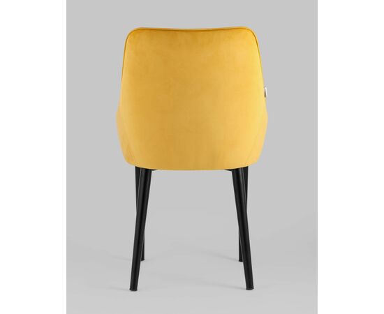 Стул Джоан велюр оранжевый, изображение 5 | Интернет магазин мебели и декора LifeDekor