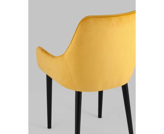 Стул Джоан велюр оранжевый, изображение 7 | Интернет магазин мебели и декора LifeDekor