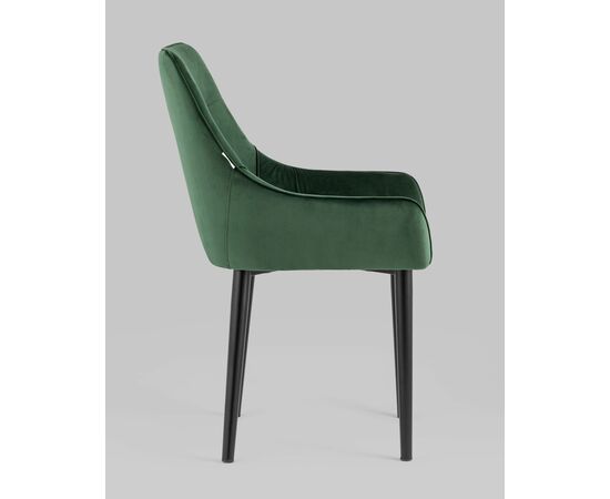 Стул Джоан велюр зелёный, изображение 4 | Интернет магазин мебели и декора LifeDekor
