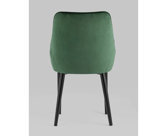 Стул Джоан велюр зелёный, изображение 5 | Интернет магазин мебели и декора LifeDekor