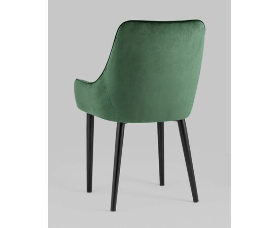 Стул Джоан велюр зелёный, изображение 6 | Интернет магазин мебели и декора LifeDekor