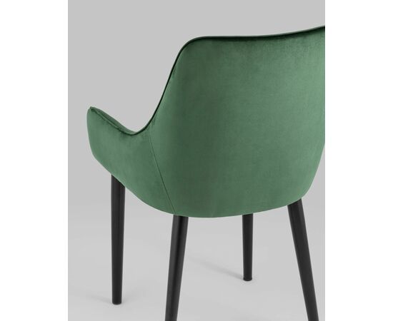 Стул Джоан велюр зелёный, изображение 7 | Интернет магазин мебели и декора LifeDekor