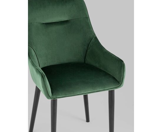 Стул Джоан велюр зелёный, изображение 8 | Интернет магазин мебели и декора LifeDekor