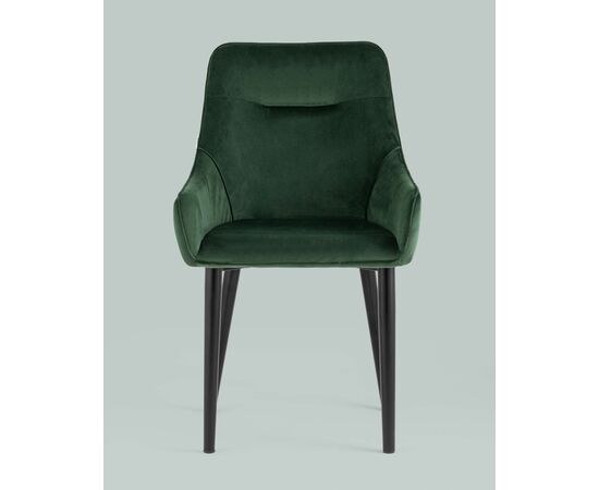 Стул Джоан велюр зелёный, изображение 3 | Интернет магазин мебели и декора LifeDekor