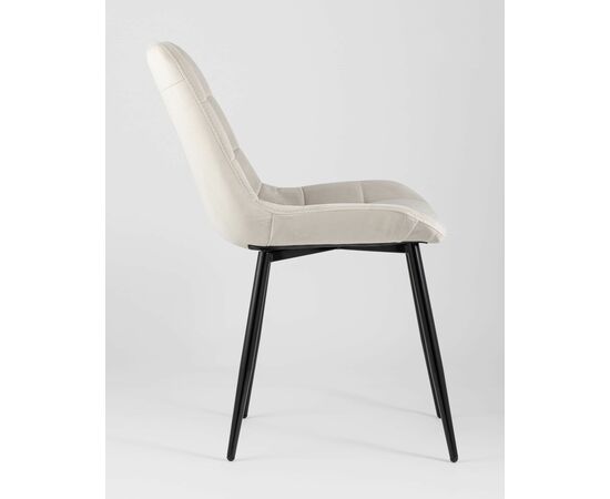 Стул Флекс велюр бежевый, изображение 8 | Интернет магазин мебели и декора LifeDekor