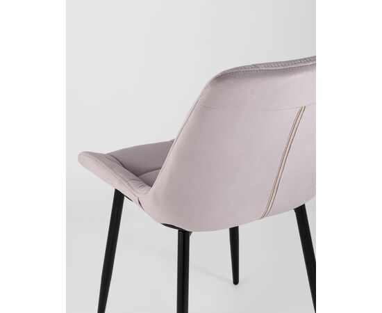 Стул Флекс велюр светло-сиреневый, изображение 9 | Интернет магазин мебели и декора LifeDekor