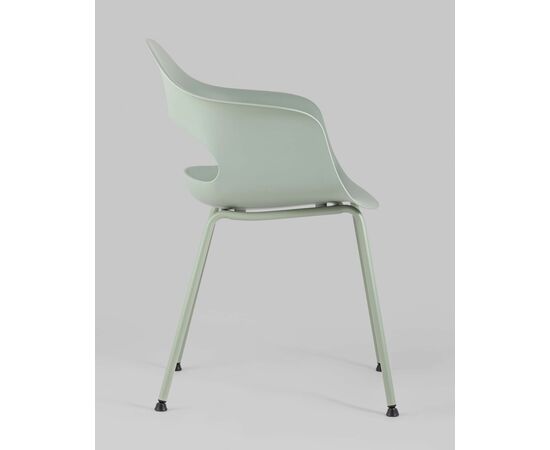 Стул Lady пластик серо-зеленый, изображение 6 | Интернет магазин мебели и декора LifeDekor