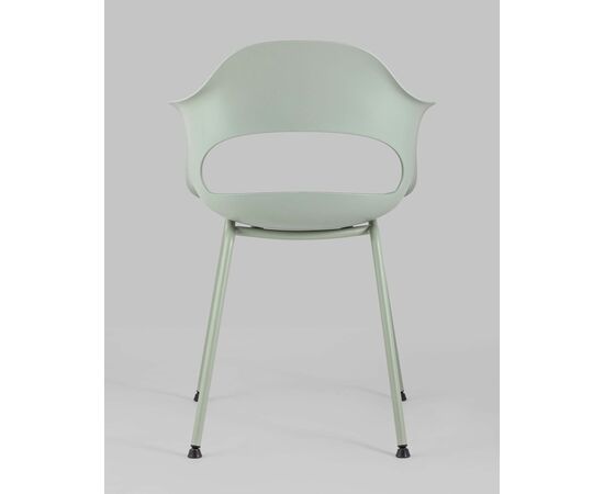 Стул Lady пластик серо-зеленый, изображение 7 | Интернет магазин мебели и декора LifeDekor