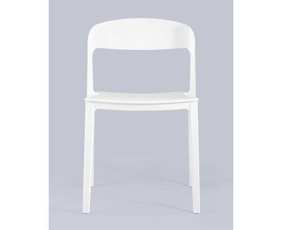Стул Moris пластик белый, изображение 7 | Интернет магазин мебели и декора LifeDekor