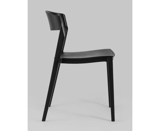 Стул Moris пластик черный, изображение 8 | Интернет магазин мебели и декора LifeDekor