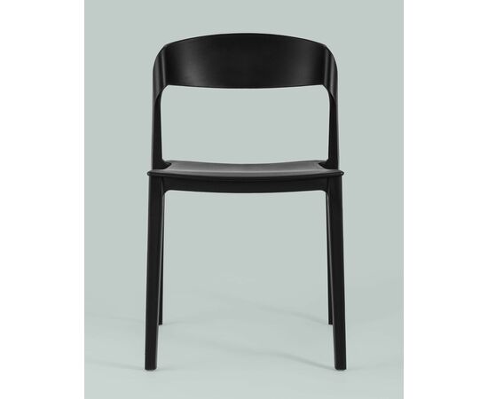 Стул Moris пластик черный, изображение 7 | Интернет магазин мебели и декора LifeDekor