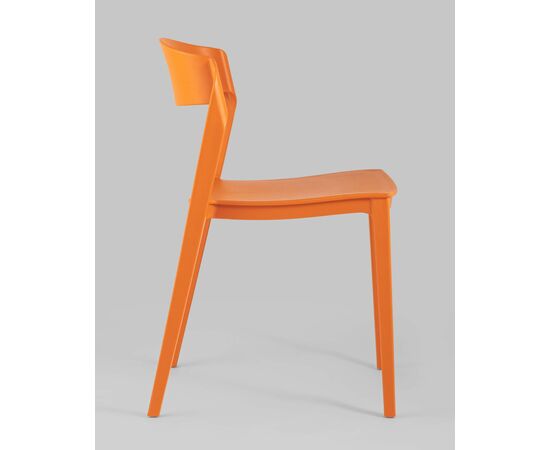 Стул Moris пластик оранжевый, изображение 13 | Интернет магазин мебели и декора LifeDekor