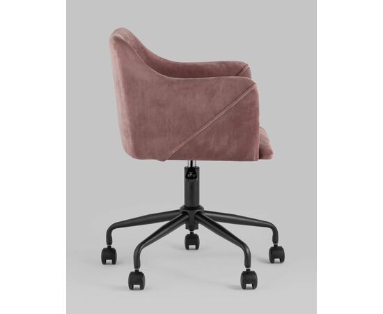 Стул офисный Jamal розовый, изображение 6 | Интернет магазин мебели и декора LifeDekor