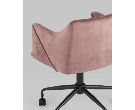 Стул офисный Jamal розовый, изображение 9 | Интернет магазин мебели и декора LifeDekor