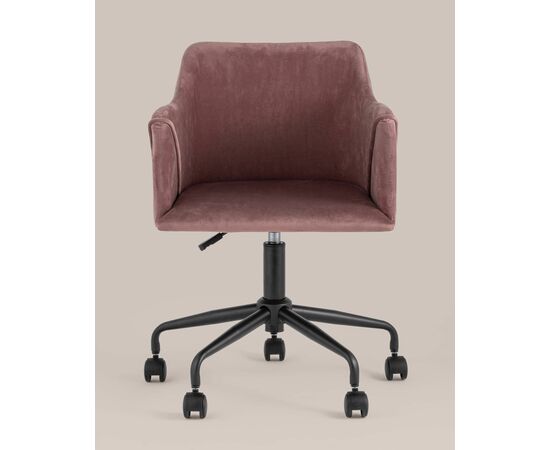 Стул офисный Jamal розовый, изображение 5 | Интернет магазин мебели и декора LifeDekor