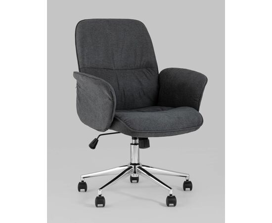 Стул офисный Simona серый, изображение 2 | Интернет магазин мебели и декора LifeDekor