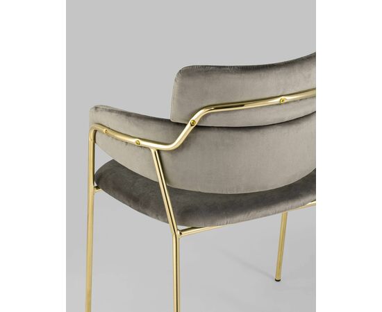 Стул Полин коричневый, изображение 9 | Интернет магазин мебели и декора LifeDekor