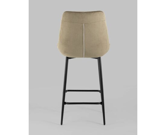 Стул полубарный Флекс велюр капучино, изображение 7 | Интернет магазин мебели и декора LifeDekor
