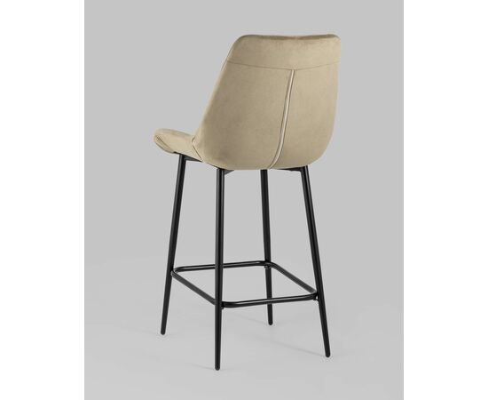Стул полубарный Флекс велюр капучино, изображение 8 | Интернет магазин мебели и декора LifeDekor