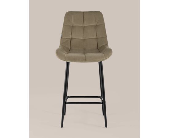 Стул полубарный Флекс велюр капучино, изображение 5 | Интернет магазин мебели и декора LifeDekor