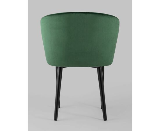 Стул с подлокотниками Нейтон велюр зеленый, изображение 5 | Интернет магазин мебели и декора LifeDekor