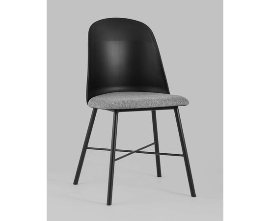 Стул Shell черный, изображение 2 | Интернет магазин мебели и декора LifeDekor
