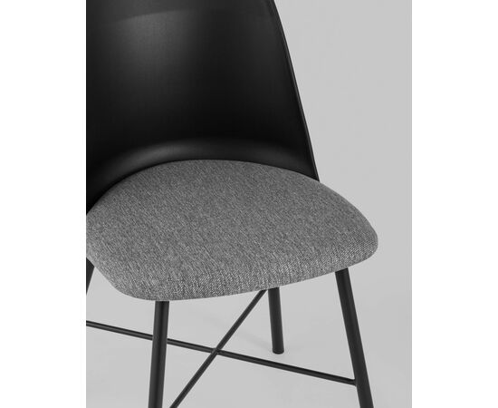 Стул Shell черный, изображение 10 | Интернет магазин мебели и декора LifeDekor