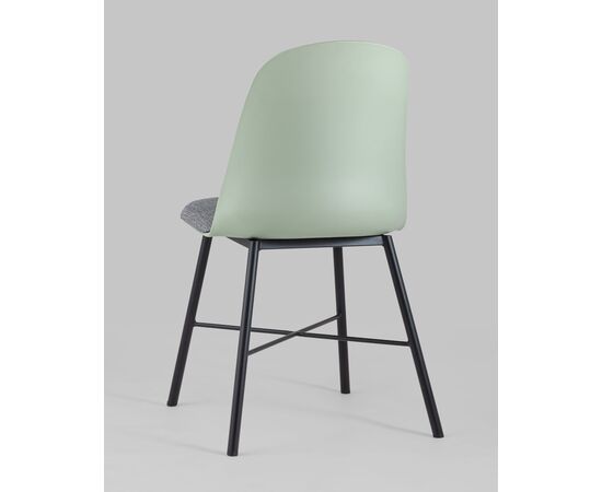 Стул Shell серо-зеленый, изображение 8 | Интернет магазин мебели и декора LifeDekor