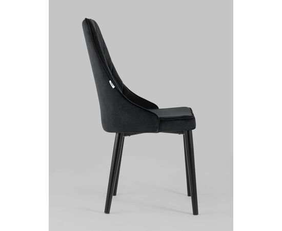 Стул Версаль велюр черный, изображение 6 | Интернет магазин мебели и декора LifeDekor