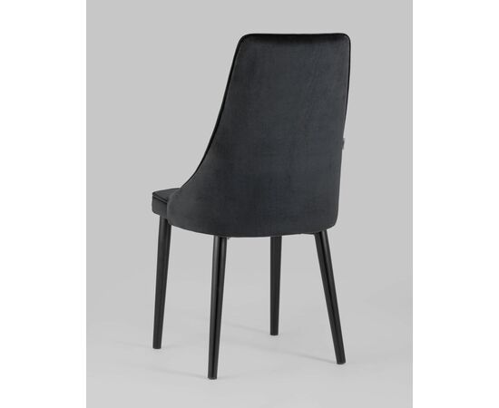 Стул Версаль велюр черный, изображение 8 | Интернет магазин мебели и декора LifeDekor