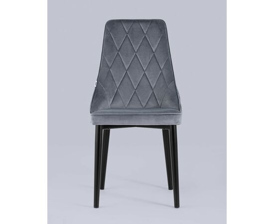 Стул Версаль велюр серый, изображение 5 | Интернет магазин мебели и декора LifeDekor