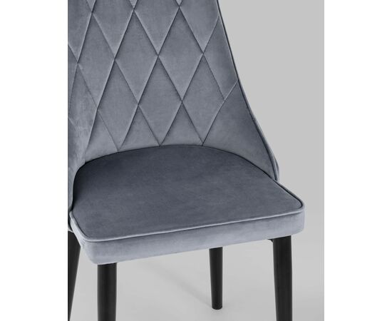 Стул Версаль велюр серый, изображение 10 | Интернет магазин мебели и декора LifeDekor
