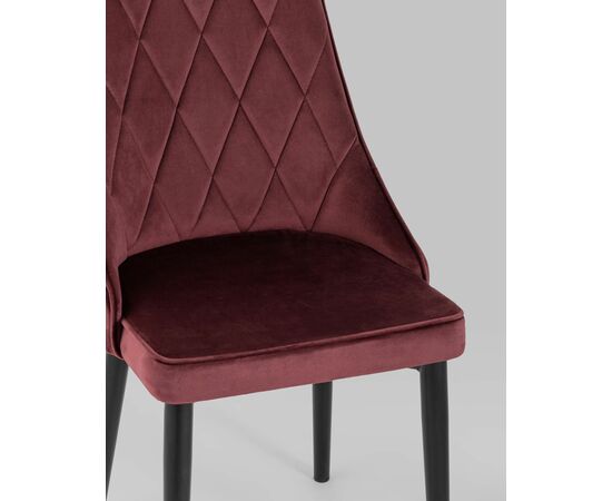 Стул Версаль велюр винный, изображение 10 | Интернет магазин мебели и декора LifeDekor