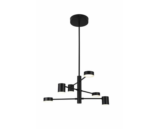 Люстра на штанге Moderli V2740-6CL Lewes 6*LED*5W | Интернет магазин мебели и декора LifeDekor