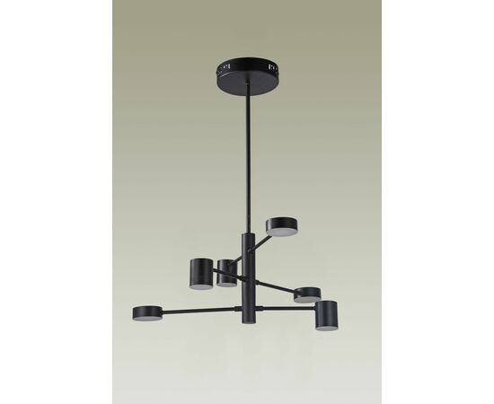 Люстра на штанге Moderli V2740-6CL Lewes 6*LED*5W, изображение 3 | Интернет магазин мебели и декора LifeDekor