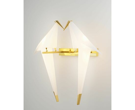 Бра светодиодное Moderli V3076-2WL origami Birds 2*LED*6W, изображение 2 | Интернет магазин мебели и декора LifeDekor