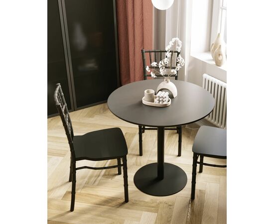 Стул Chiavari (Кьявари) пластик черный, изображение 3 | Интернет магазин мебели и декора LifeDekor