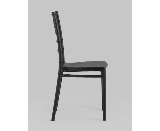 Стул Chiavari (Кьявари) пластик черный, изображение 8 | Интернет магазин мебели и декора LifeDekor