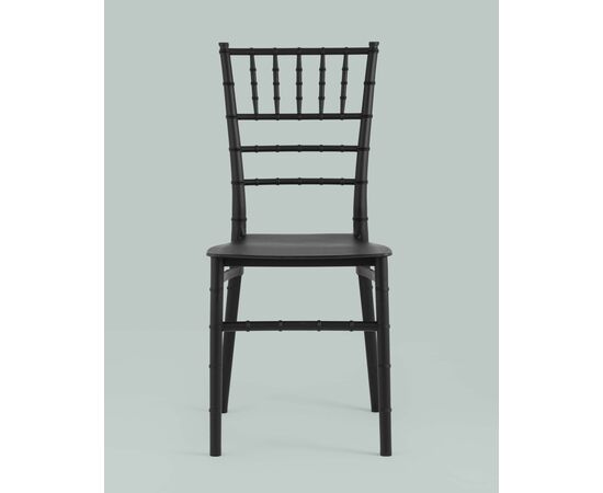 Стул Chiavari (Кьявари) пластик черный, изображение 7 | Интернет магазин мебели и декора LifeDekor