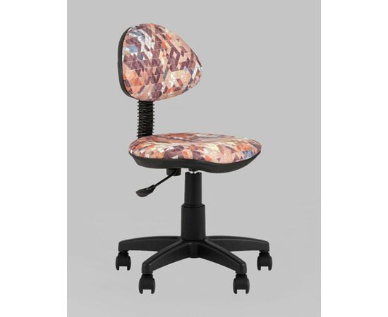 Кресло компьютерное детское УМКА абстракция оранжевый, изображение 2 | Интернет магазин мебели и декора LifeDekor