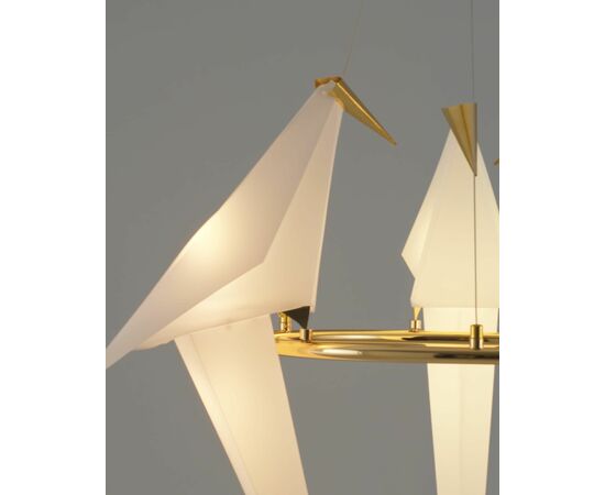 Подвесной светодиодный светильник Moderli V3071-3PL origami Birds 3*LED*6W, изображение 4 | Интернет магазин мебели и декора LifeDekor
