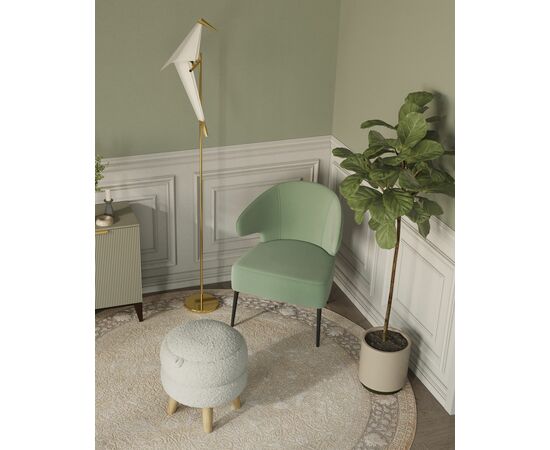 Светодиодный торшер Moderli V3074-1FL origami Birds 1*LED*6W, изображение 4 | Интернет магазин мебели и декора LifeDekor