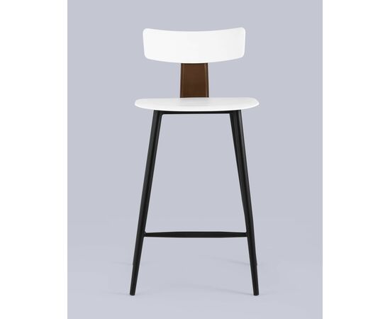 Стул полубарный ANT белый, изображение 10 | Интернет магазин мебели и декора LifeDekor