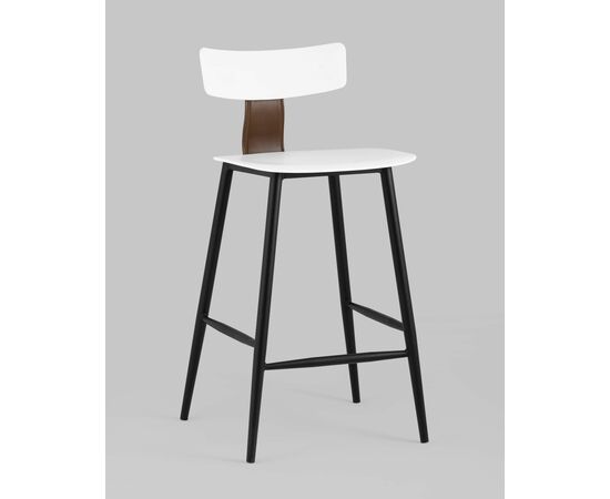 Стул полубарный ANT белый, изображение 2 | Интернет магазин мебели и декора LifeDekor