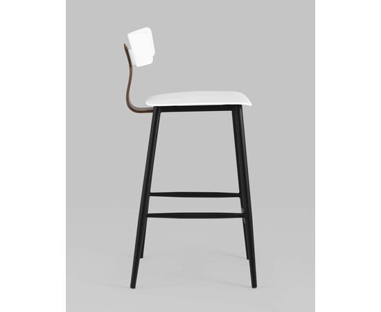Стул полубарный ANT белый, изображение 11 | Интернет магазин мебели и декора LifeDekor