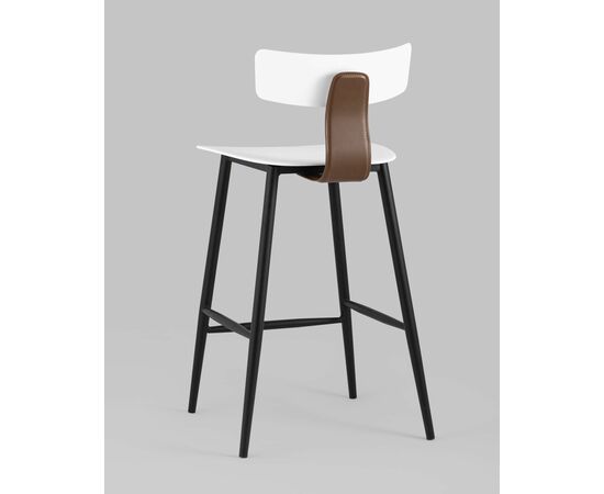 Стул полубарный ANT белый, изображение 13 | Интернет магазин мебели и декора LifeDekor