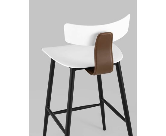 Стул полубарный ANT белый, изображение 14 | Интернет магазин мебели и декора LifeDekor