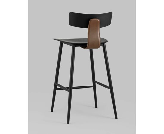 Стул полубарный ANT черный, изображение 6 | Интернет магазин мебели и декора LifeDekor
